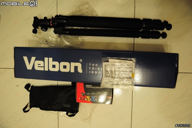 [開箱分享]Velbon 530A+Photo Clam 30-N