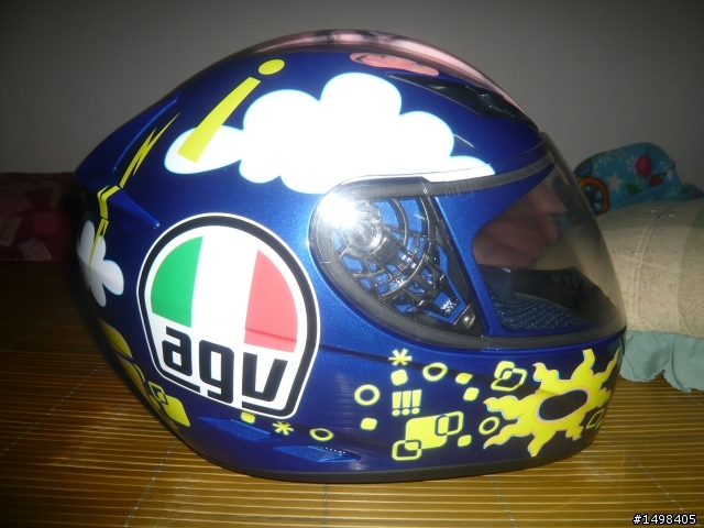 [開箱文]agv K3 ROSSI鬼臉(第一頂進口帽)