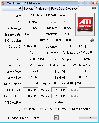 [開箱文]撼訊 HD5750 512M DDR5