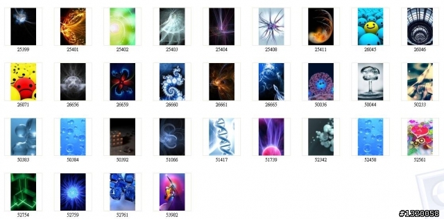 IPhone精美3D桌布，全部都是立體3D，送給喜歡3D立體的大家。121P    (第二彈)