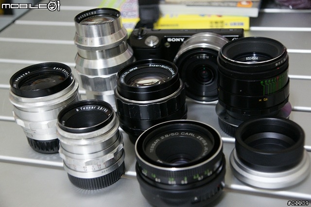 我的M42老鏡們和SONY NEX5的相遇