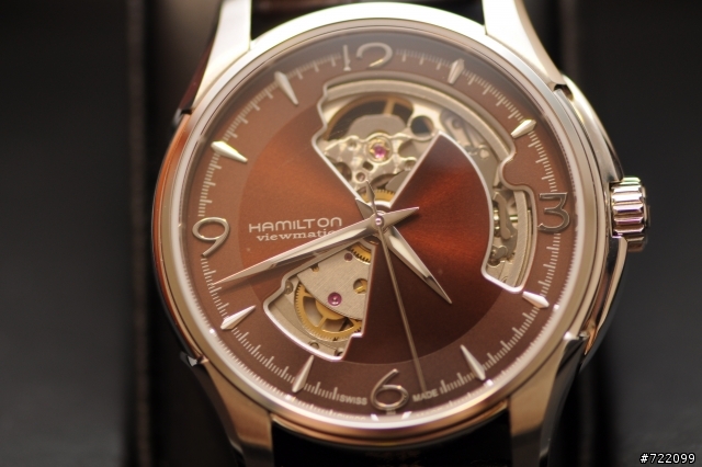 開箱文~ 給自己的禮物  Hamilton Jazzmaster open heart