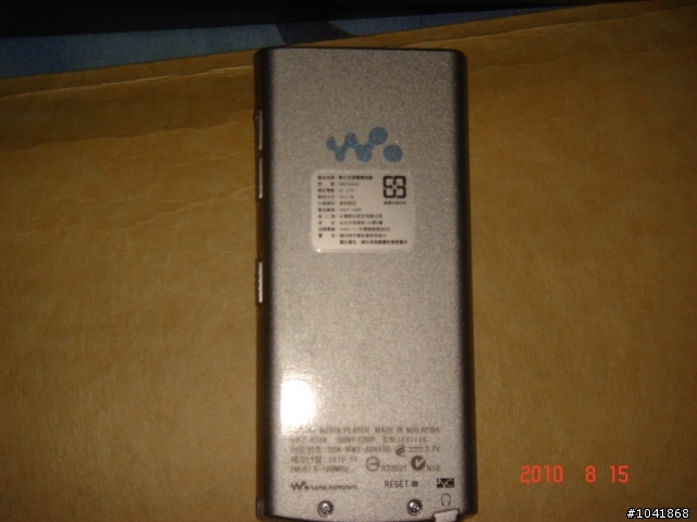 sony style NWZ-A844（8GB）(開箱文)(捕圖)