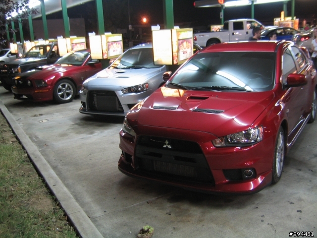 那一夜 EVO X 在 Oklahoma 出沒!!