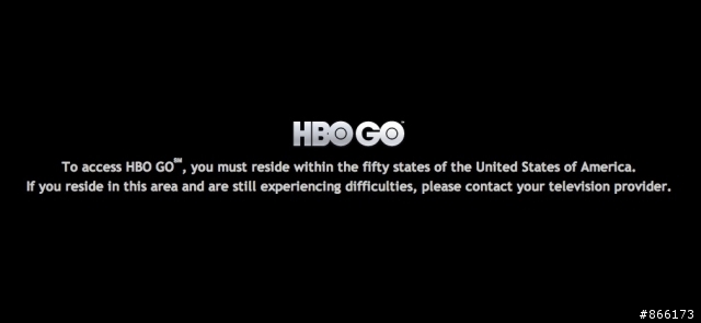 關於 HBO GO - 高畫質電影頻道 的觀賞限制問題
