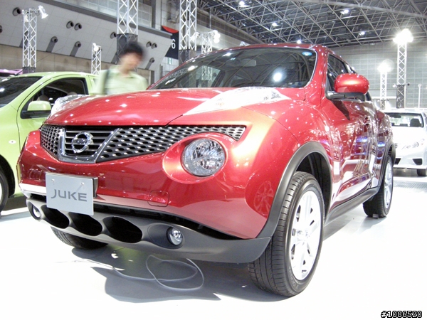 在東京看到的小型SUV Nissan Juke