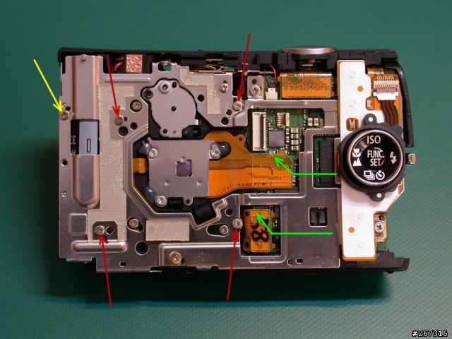 Canon IXY910 (IXUS860 ) IS 拆機換鏡頭組 !