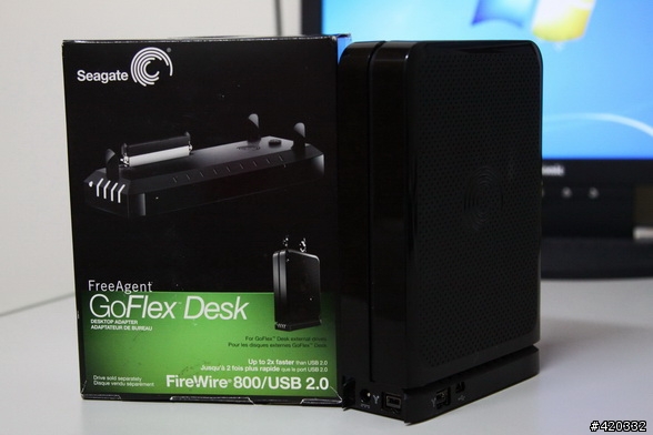 [開箱] 我也敗入大容量外接硬碟了 - Seagate FreeAgent GoFlex Desk