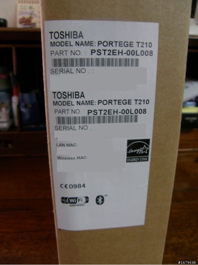 [開箱文]日系"菱"機：Toshiba Portege T210