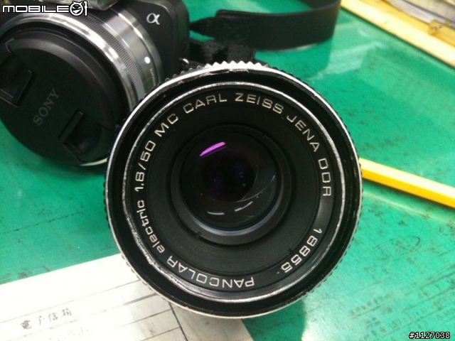 0805新增照片NEX-3 轉接M42 蔡司 Carl Zeiss Jena Pancolar 1.8/50 定焦鏡 分享