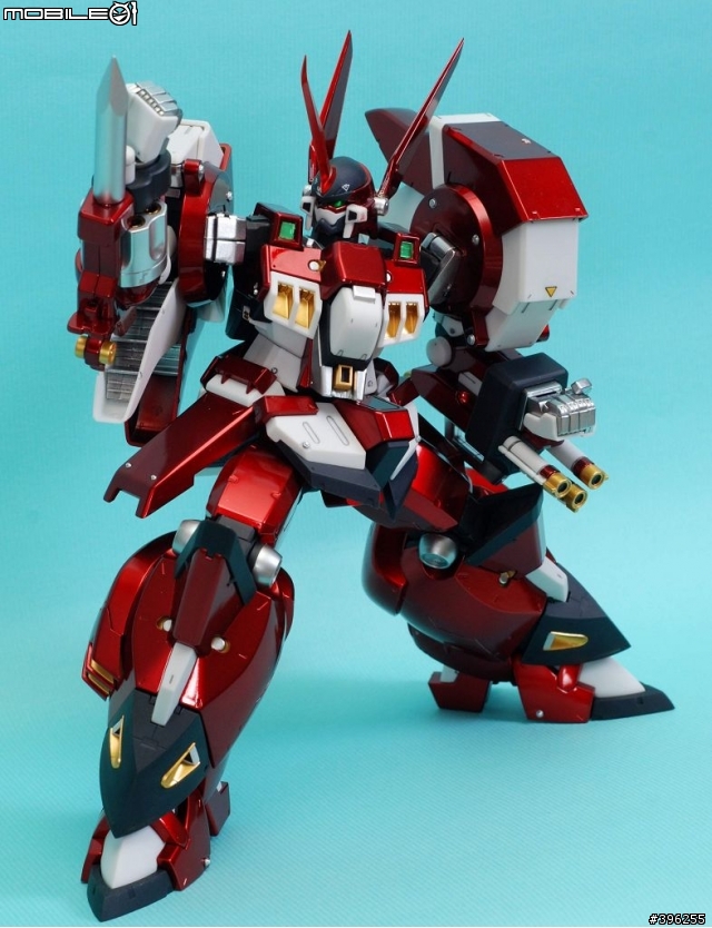 【心得】【作品分享】紅色就是王牌!非專業製作 1/100 Alteisen 異色版 SOLO秀