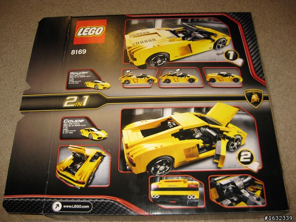 貧窮版LEGO藍寶堅尼LP-560開箱文