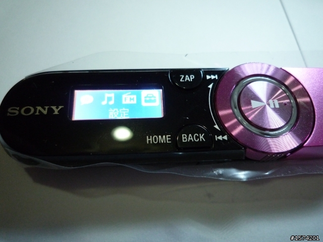 新入手~SONY NWZ-B153F/P 4G