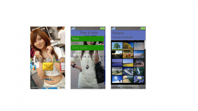[432*240] SonyEricsson AINO 豆花妹主題