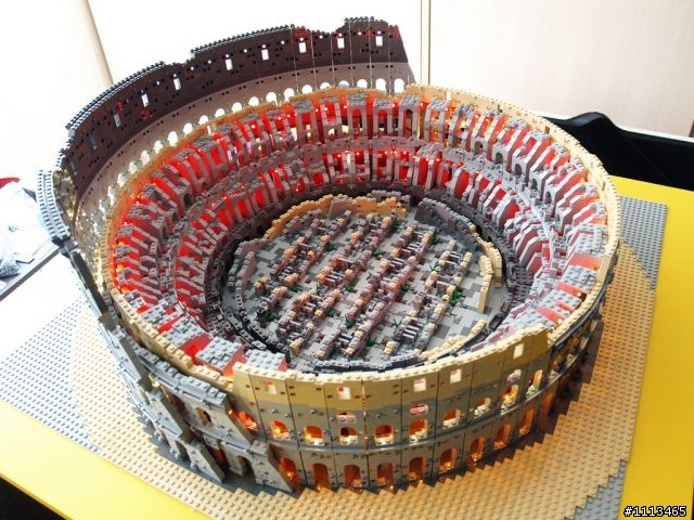 【樂高創作作品】羅馬競技場(圖片已上傳改正) by 911重工