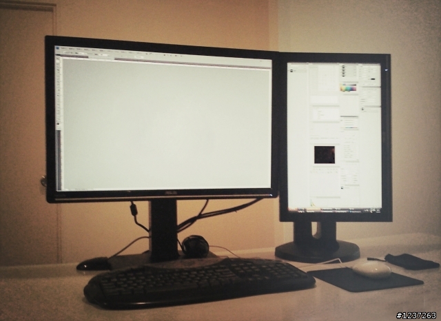 想在imac 27吋旁多接一個asus 27的螢幕?