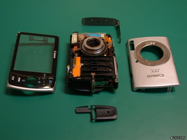 Canon IXY910 (IXUS860 ) IS 拆機換鏡頭組 !