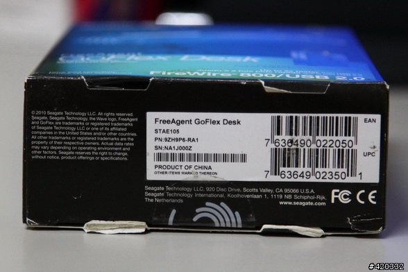 [開箱] 我也敗入大容量外接硬碟了 - Seagate FreeAgent GoFlex Desk