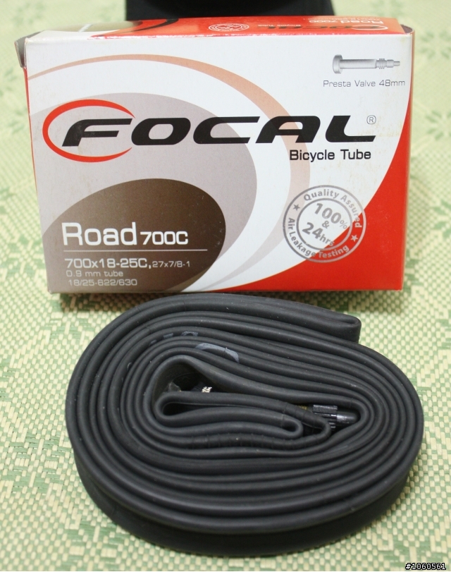 [要自備內胎喔~] FOCAL內胎 700x18-25C 法嘴48mm