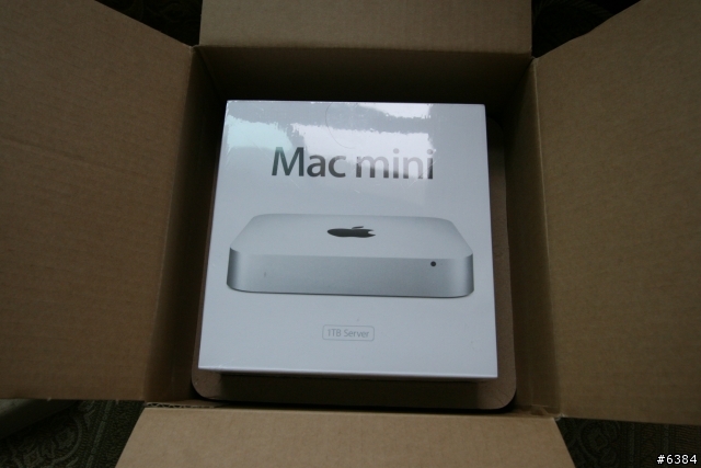 7/23下訂之1TB 8G客製版 Mac mini Server 開箱