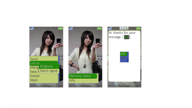 [432*240] SonyEricsson AINO 豆花妹主題