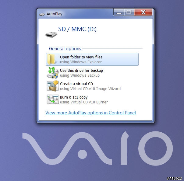 已測試: Vaio z129 支援 SDXC