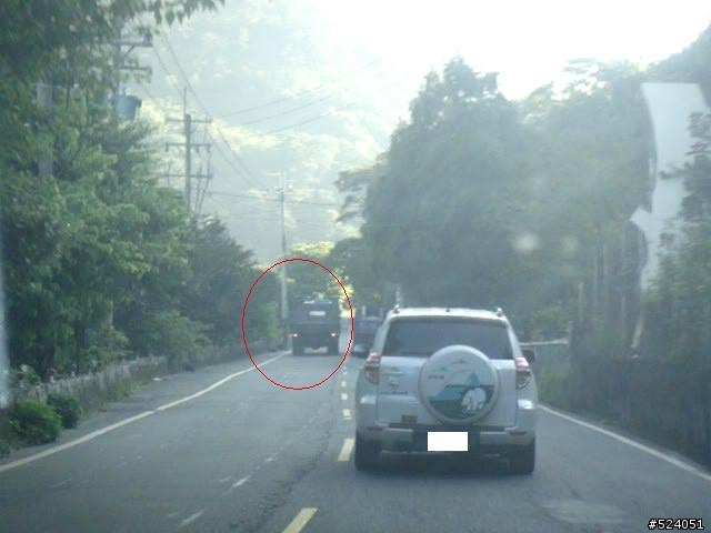 台14線埔霧公路往清境農場方向,大車逼車亂超車