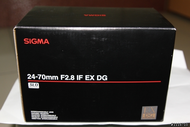 SIGMA 24-70mm F2.8 IF EX DG開箱文