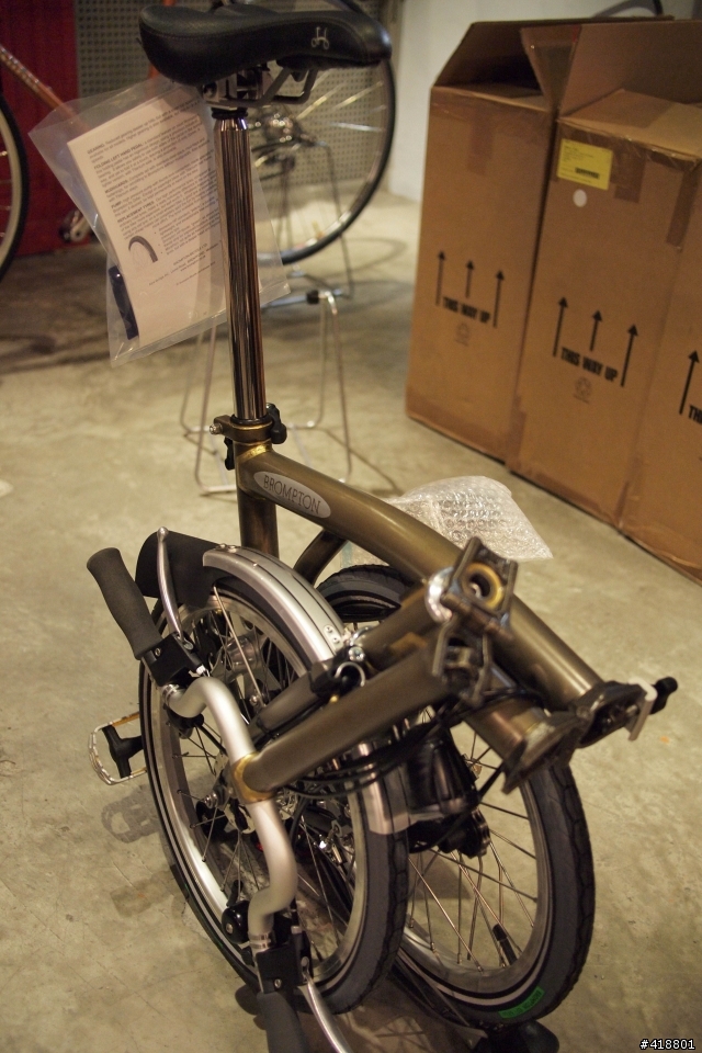 2010 New Brompton 清漆鈦布開箱