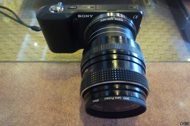 [試鏡亂拍]NEX-3 + CJZ F2.4/35mm , Pentacon F1.8/50mm