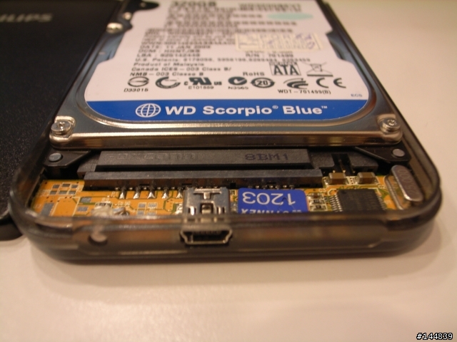Philips 320G 2.5吋行動硬碟組__USB都讀不到