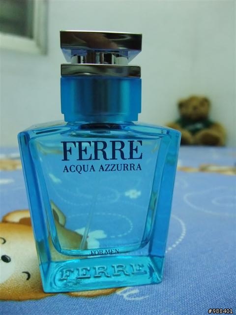 FERRE水藍男用淡香水~小開箱~ - Mobile01