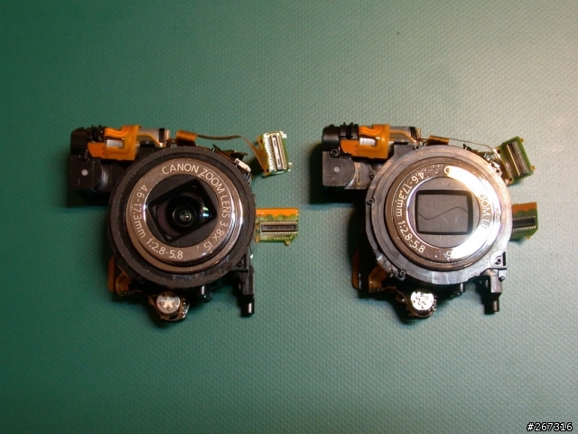 Canon IXY910 (IXUS860 ) IS 拆機換鏡頭組 !