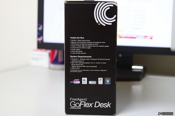 [開箱] 我也敗入大容量外接硬碟了 - Seagate FreeAgent GoFlex Desk