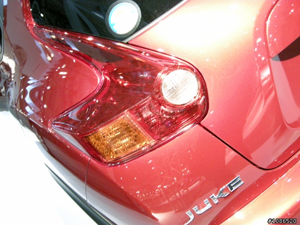 在東京看到的小型SUV Nissan Juke