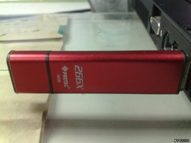 [開箱] Pretec i-Disk Tango 266X 16GB ATTO測試