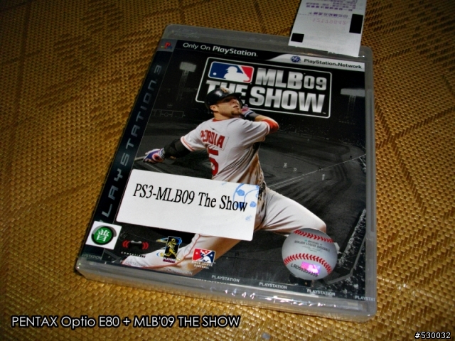 不會玩之 MLB'09 THE SHOW 在家樂福 369 元購得...