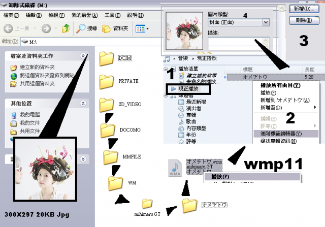 DoCoMo 同步入歌方法 X 歌手封面 方法!!
