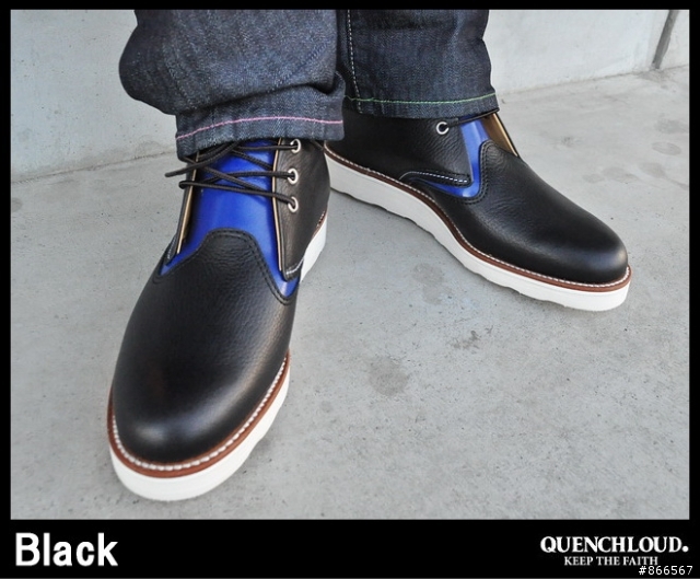 [開箱] QUENCHLOUD 皮靴 "SUPER TRAMP" CHUKKA BOOTS
