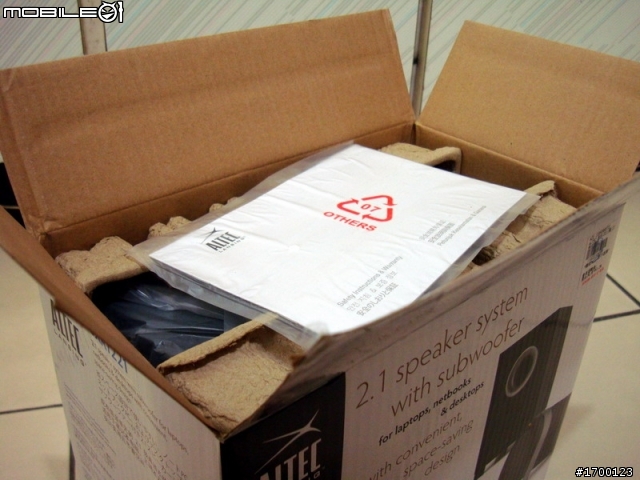 [開箱文] ALTEC BXR1221 2.1 speaker system
