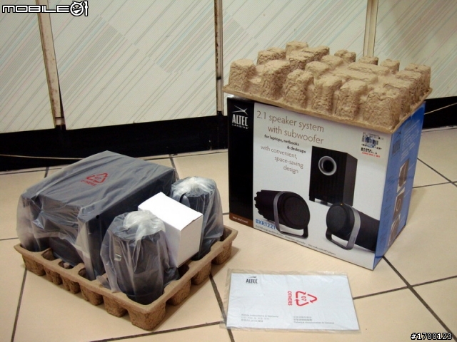 [開箱文] ALTEC BXR1221 2.1 speaker system