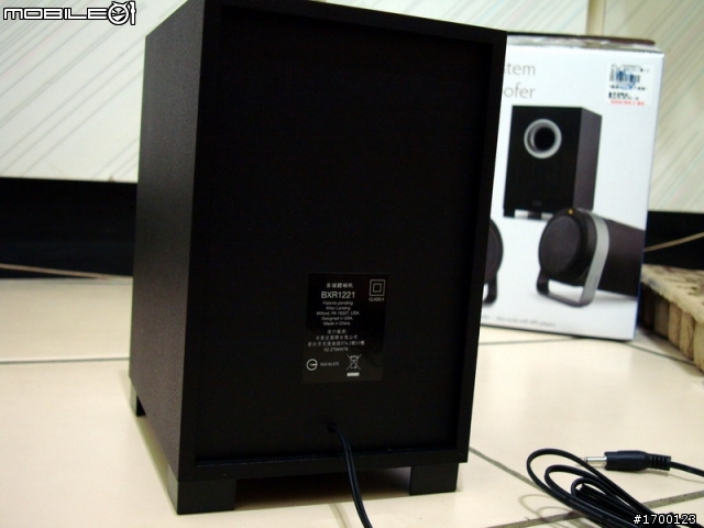 [開箱文] ALTEC BXR1221 2.1 speaker system