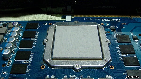 GTX260 重塗散熱膏的效果