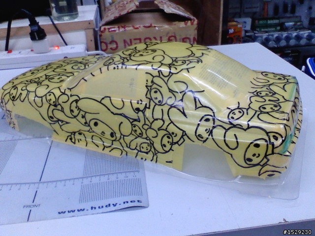 1/10 RC GTR 車殼