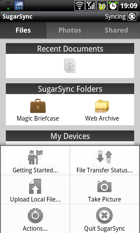 [軟體分享] SugarSync。。。比 DropBox 更方便更自由