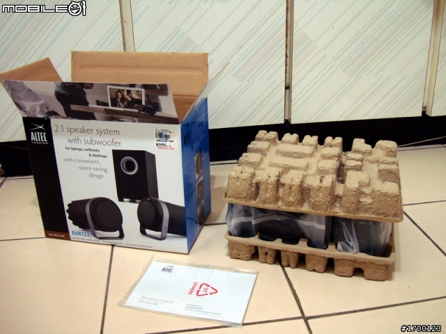 [開箱文] ALTEC BXR1221 2.1 speaker system