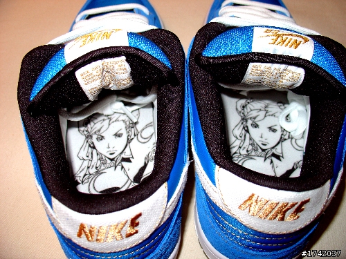 首次(開箱文)春麗!! nike dunk low pro sb x Street fighter 我到手啦