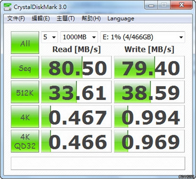 [心得分享] Seagate GoFlex行動硬碟 升級USB 3.0連接線 + 測速篇