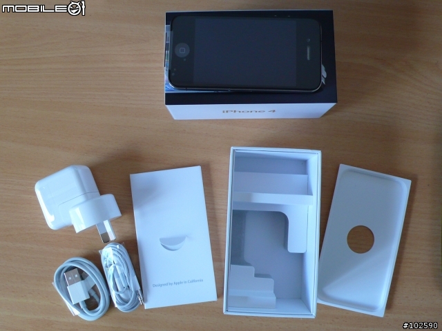 iPhone 4 + 保護殼 + 螢幕保護貼 (9/10 更新Apple原廠bumper)