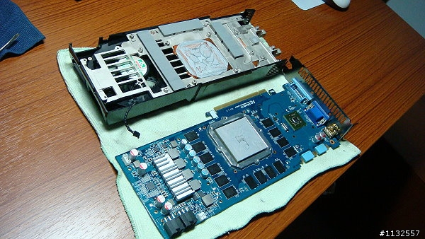 GTX260 重塗散熱膏的效果